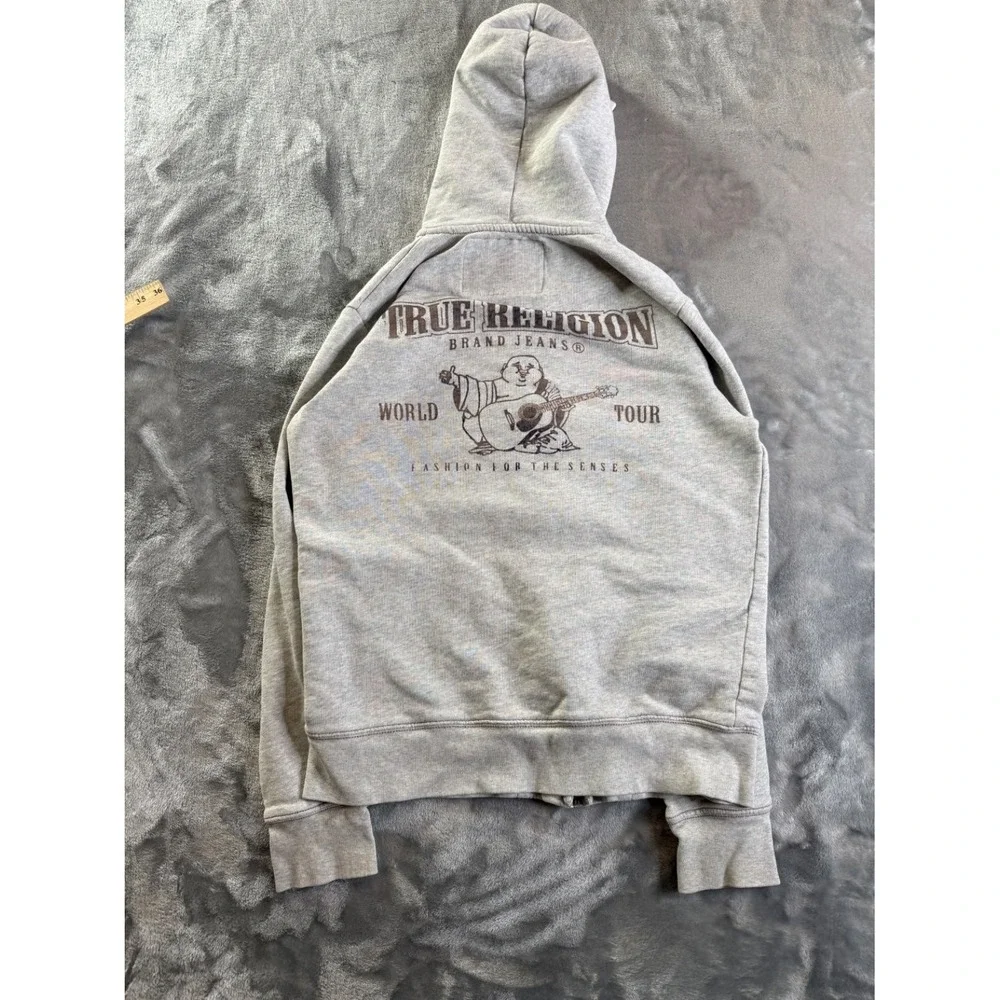TRUE RELIGION BRAND JEANS WORLD TOUR FASHION FOR THE SENSES Gray Men Size S
